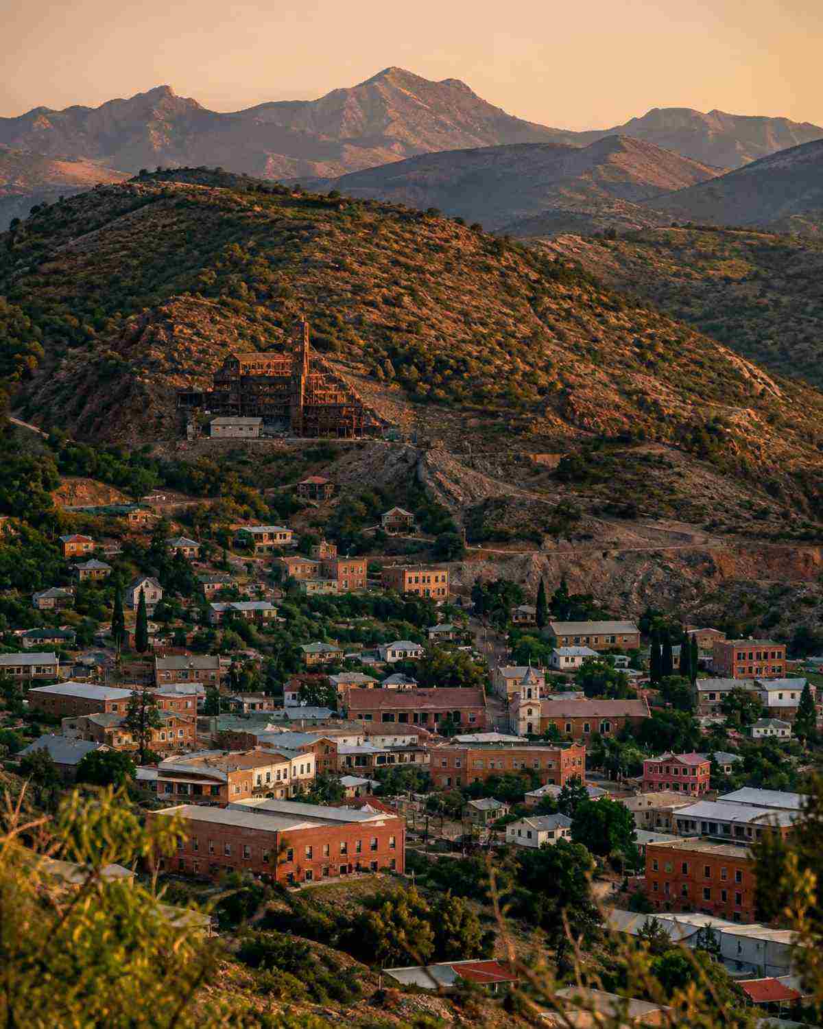 Historic town of Bisbee, Arizona